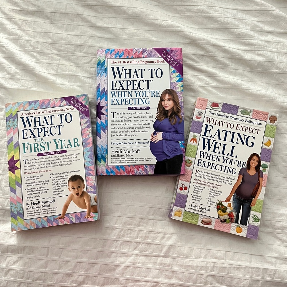 Pregnancy Book Set - What to Expect When You’re Expecting
